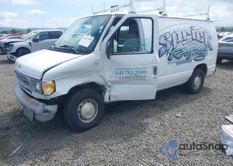 1999 Ford E-150 Commercial/Recreational from USA, damaged, VIN 1FTRE1425XHC02452